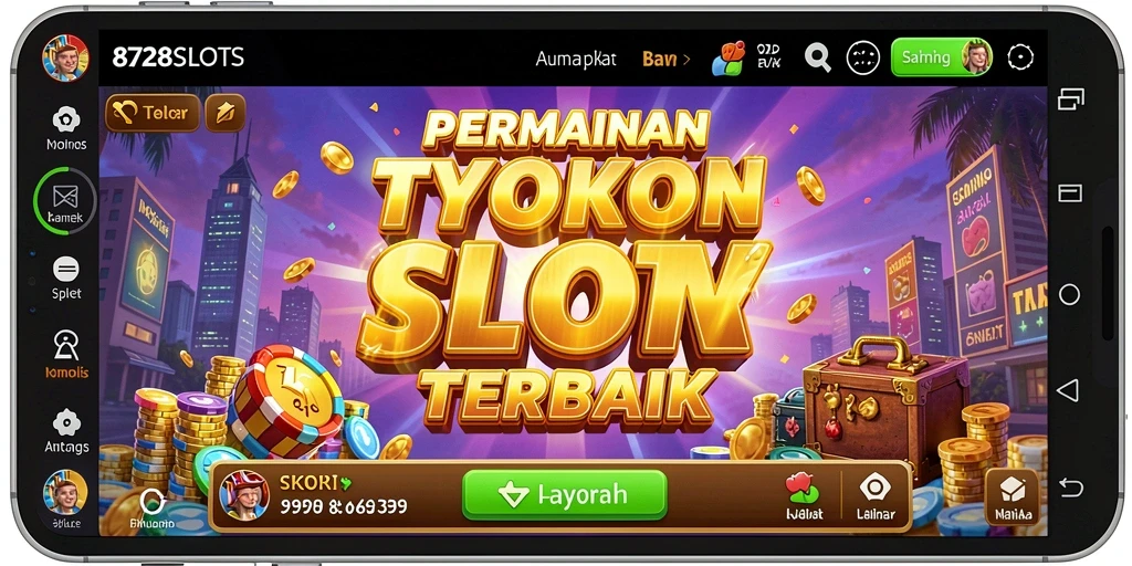 Tampilan gameplay 8728SLOTS yang mengasyikkan.