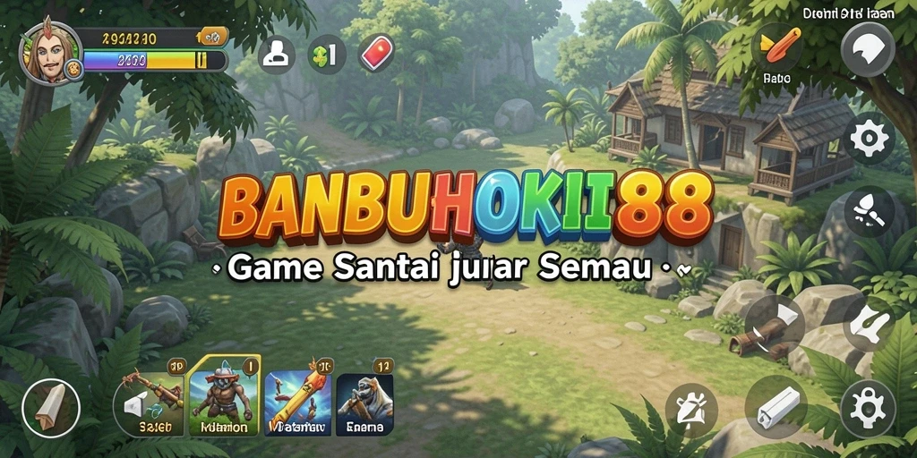 Screenshot BANBUHOKI88 menunjukkan keseruan gameplay yang santai.