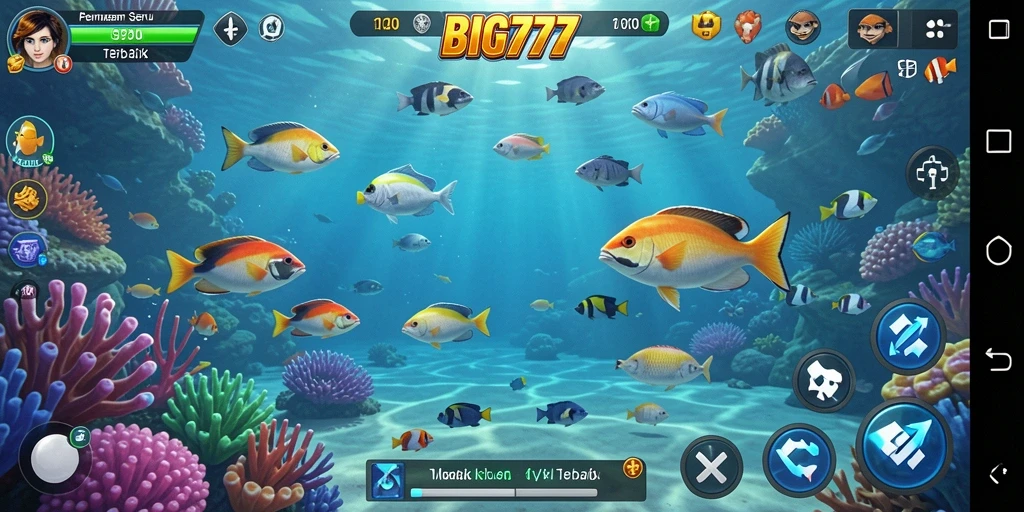 Gameplay seru menembak ikan di BIG777.