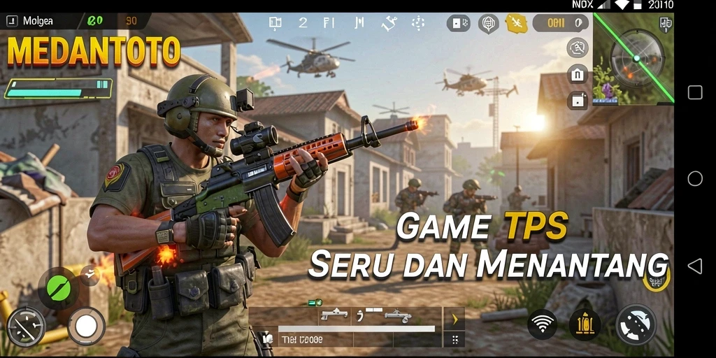 Gameplay seru MEDANTOTO dengan aksi menegangkan
