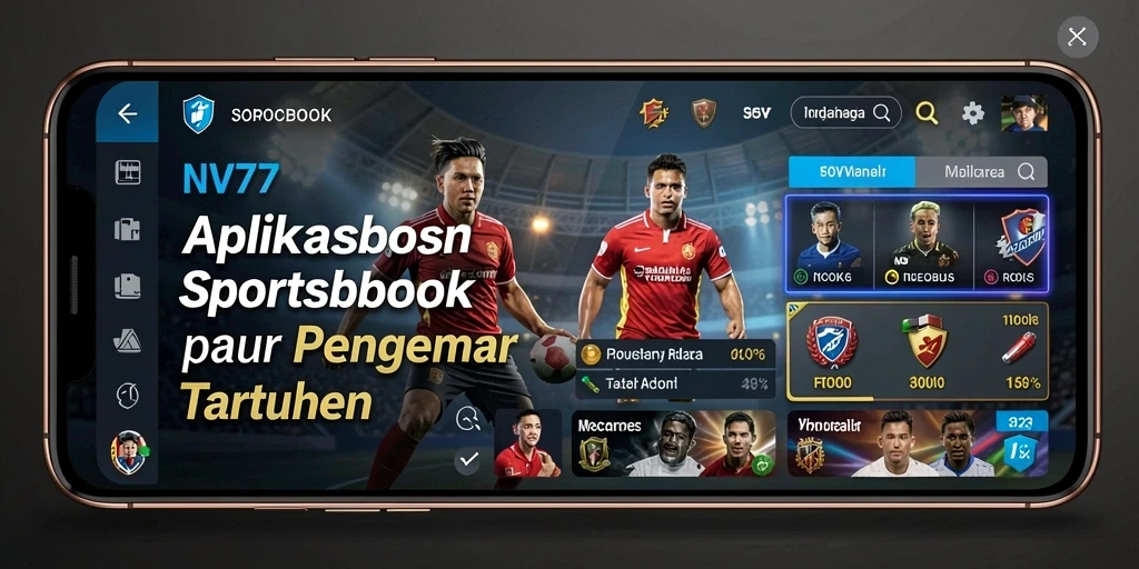 Tampilan gameplay sportsbook yang menantang dan menarik.