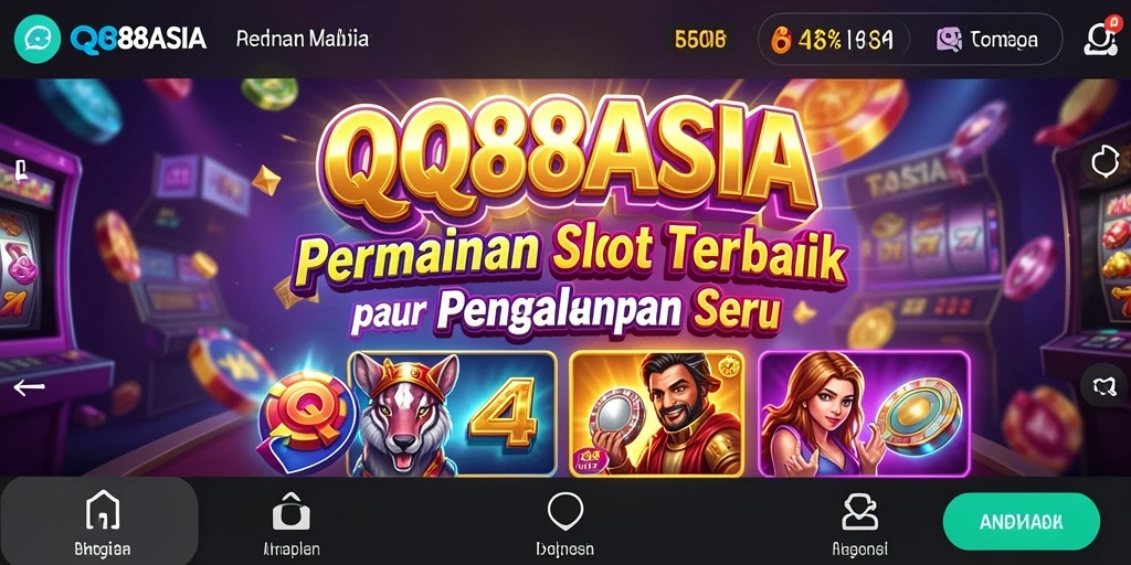 Tangkapan layar gameplay QQ88ASIA yang menunjukkan fitur slot yang menarik.