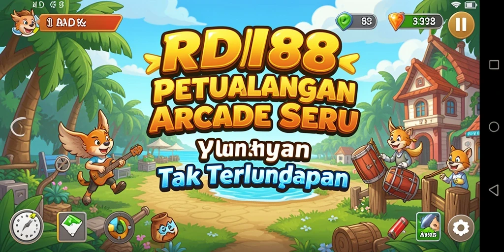 Tampilan gameplay RDI88 yang penuh warna dan dinamis.