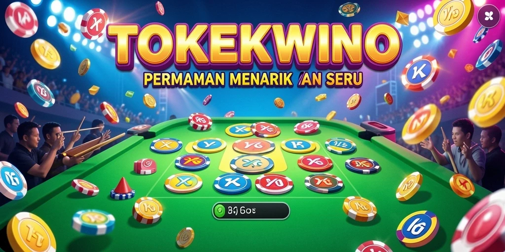 Tampilan gameplay Bingo yang seru di TOKEKWIN.