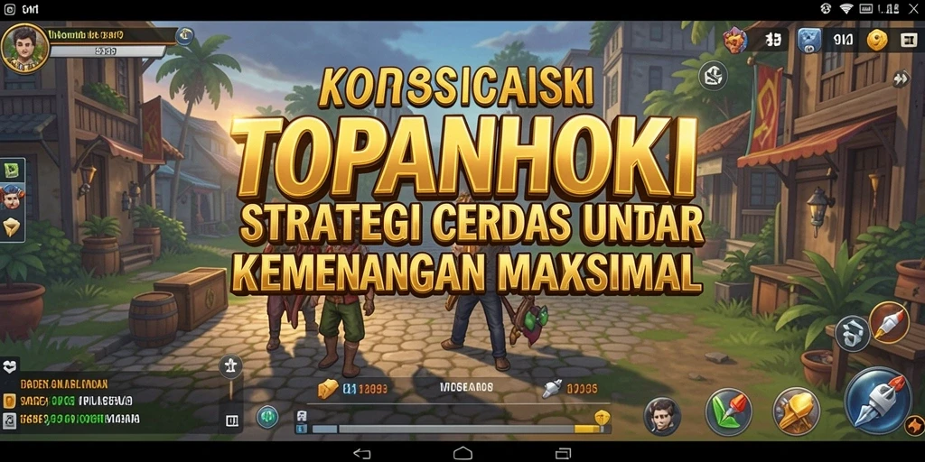 Gameplay menarik dari TOPANHOKI menunjukkan aksi strategi yang mendebarkan.